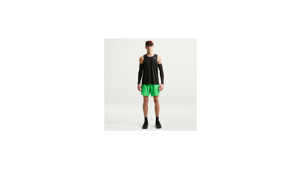 Nike Nike Mens Stride Dri-FIT 7" Brief-Lined Running Shorts in Green IF2046-391, Green, 2XL, male, 1015926716-00198960795477