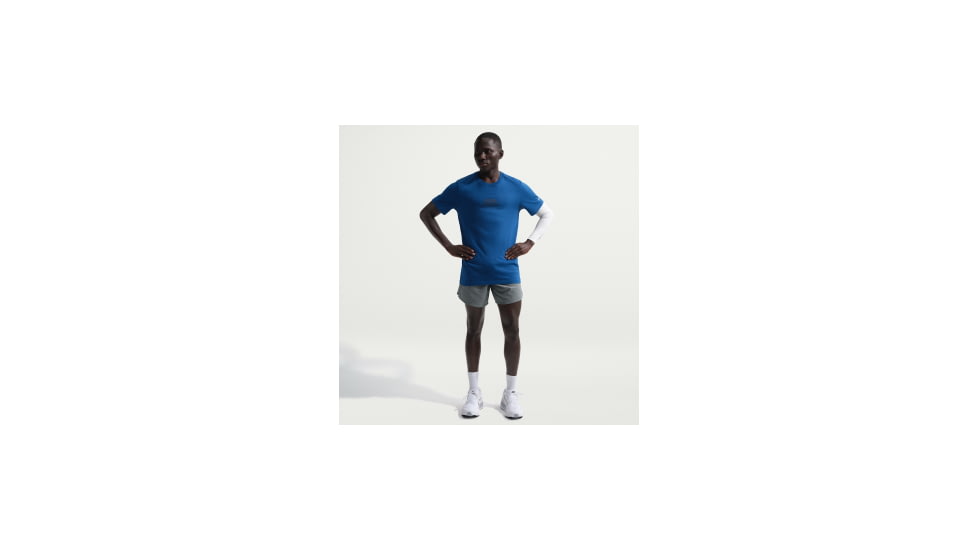 Nike Nike Mens Stride Dri-FIT 7" Brief-Lined Running Shorts in Grey IF2046-084, Grey, XL, male, 1015830789-00198488532936