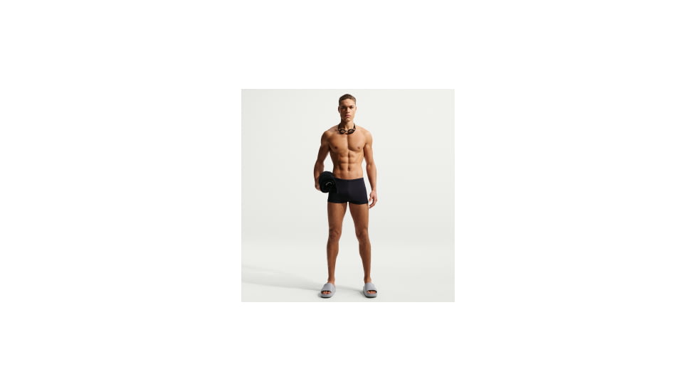 Nike Nike Mens Swim Square Leg in Black NESSG015-001, Black, 2XL, male, 1016000681-00017371331428