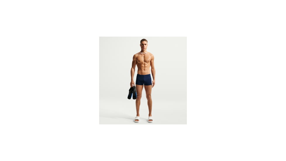 Nike Nike Mens Swim Square Leg in Blue NESSG015-440, Blue, XS, male, 1016000752-00017371331435