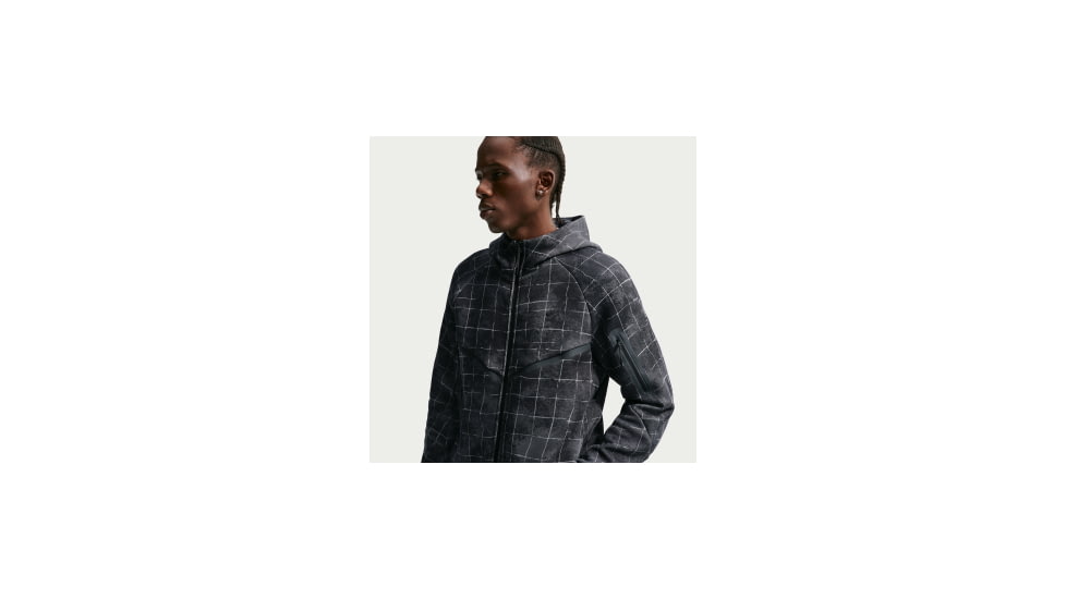 Nike Nike Mens Tech Windrunner Fleece Full-Zip Jacket in Grey IF1312-068, Grey, XS, male, 1015870008-00198728968983