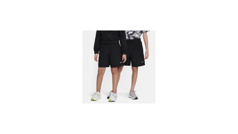 Nike Nike Multi Big Kids Boys Dri-FIT Woven Shorts in Black DX5382-010, Black, M, male, 1000522879-00196153473928