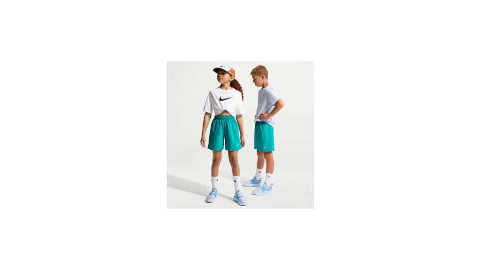 Nike Nike Multi Big Kids Boys Dri-FIT Woven Shorts in Green DX5382-302, Green, XL, male, 1015924993-00198960820513