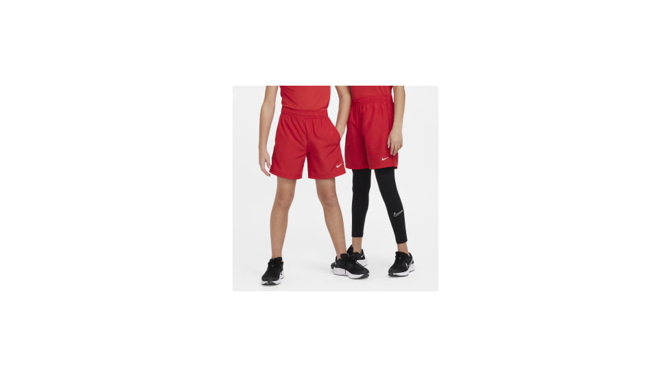 Nike Nike Multi Big Kids Boys Dri-FIT Woven Shorts in Red DX5382-657, Red, S, male, 1000521857-00196153474161