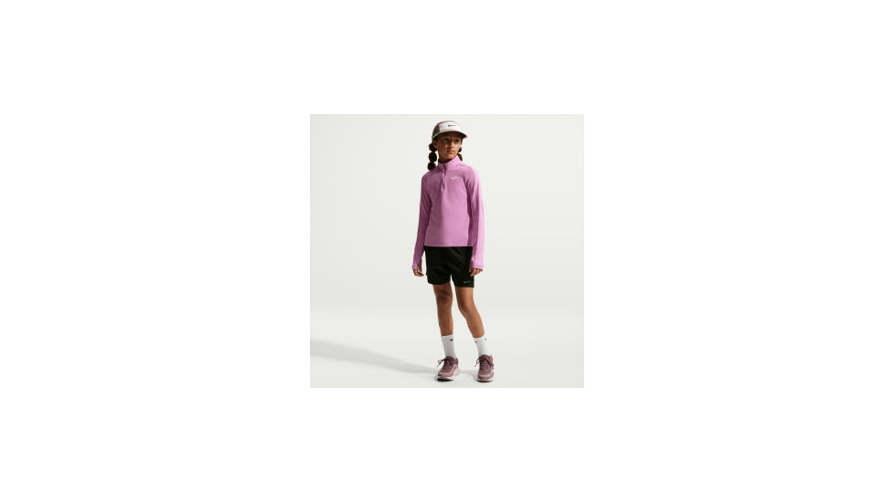 Nike Nike Stride Big Kids Dri-FIT Training Shorts in Black IO0519-010, Black, S, unisex, 1015835606-00198726361977