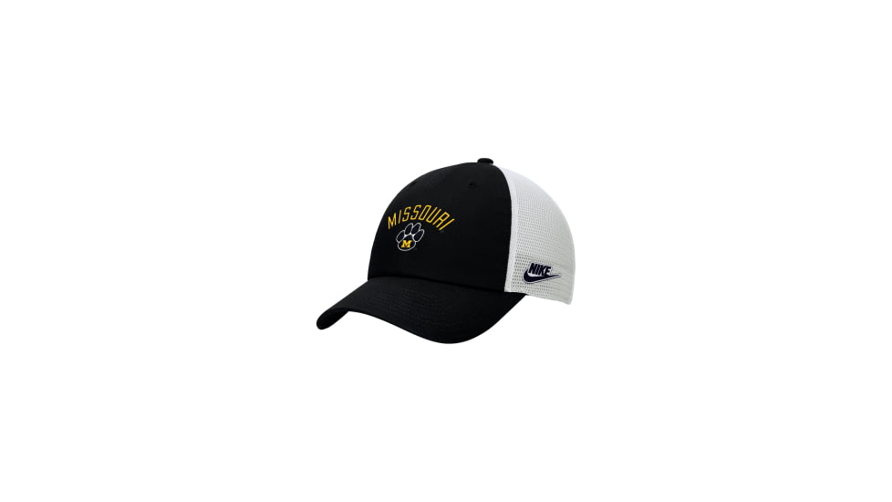 Nike Nike Unisex College Missouri Unstructured Trucker Cap in Black C11792C765MISR-BLK, Black, One Size, unisex, 1016106198-00198261682209
