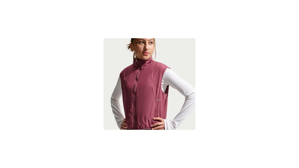 Nike Nike Womens MAVN Girls STORM-FIT Vest in Red IQ0049-654, Red, L, female, 1015926104-00198960896709