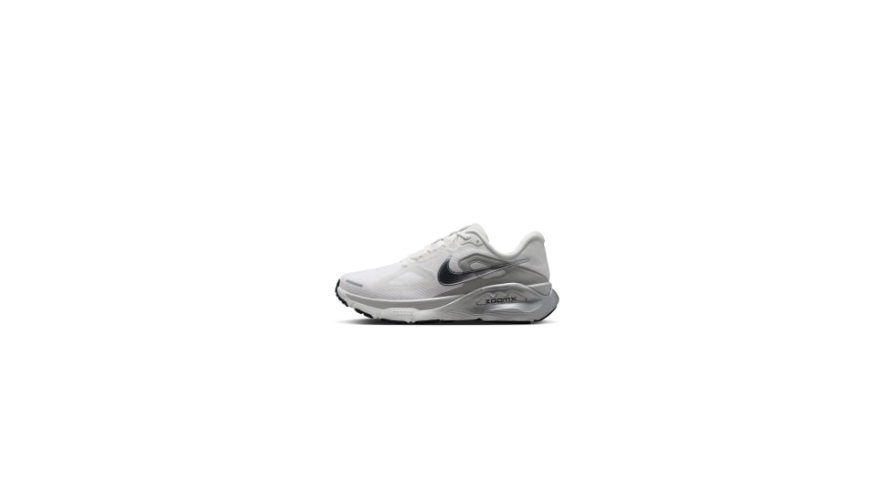 Nike Nike Womens Structure Plus Road Running Shoes in White IO9913-101, White, 5, female, 1015929110-00198959708082