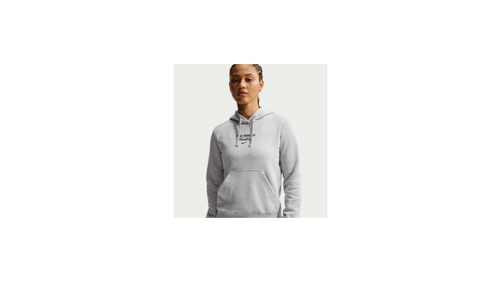 Nike Nike Womens Wrestling Pullover Hoodie in Grey APS550NAWR-DGH, Grey, S, female, 1015889110-00840501504795