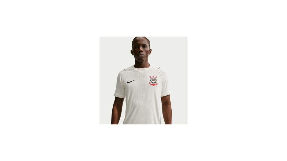 Nike S.C. Corinthians 2026/27 Match Home Nike Mens Aero-FIT Soccer Authentic Jersey in White II2727-133, White, XL, male, 1015890716-00198731001691