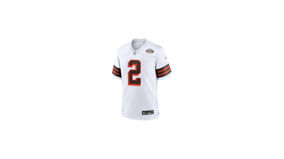 Nike Shedeur Sanders Cleveland Browns Nike Mens NFL Game Jersey in White 67NM0BAX9IF-FGG, White, M, male, 1016061966-00199981064566