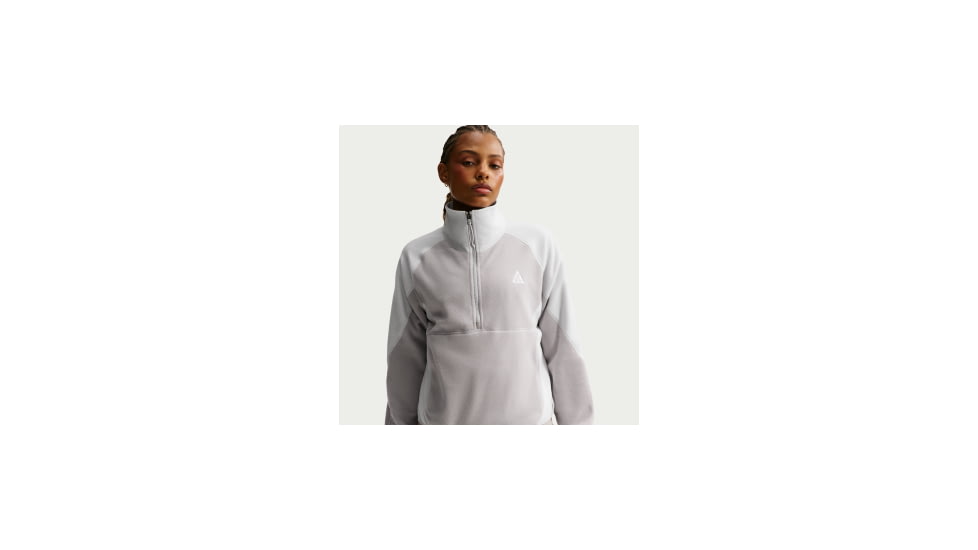 Nike Womens Nike ACG Wolf Tree 1/2-Zip Top in Grey HJ0237-009, Grey, XL, female, 1015841772-00198727160135