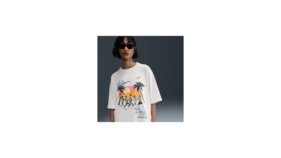 Nike Womens Nike Sportswear Essential Oversized T-Shirt in White IB8930-121, White, XS, female, 1015754648-00198482813970