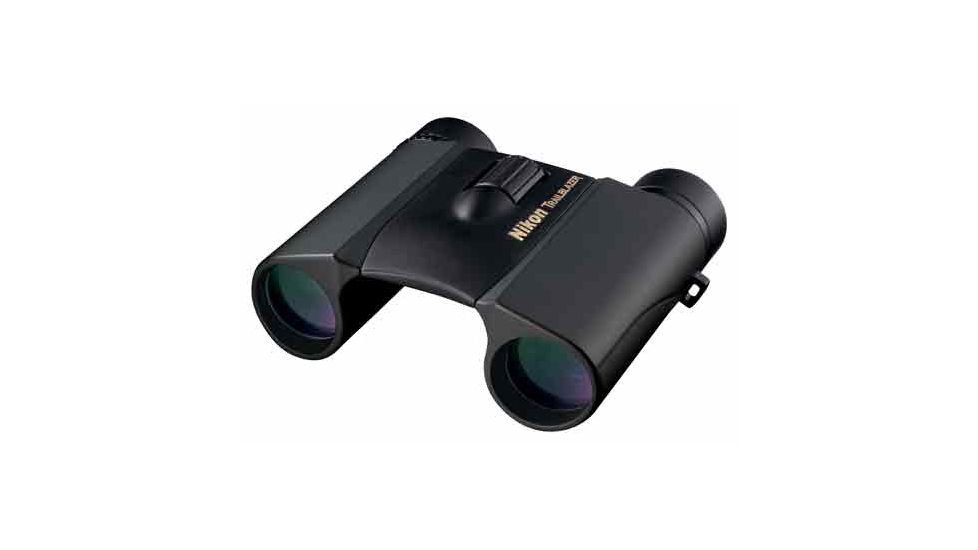 Nikon Trailblazer 10x25 ATB Binoculars, Roof Prism, Waterproof, Matte Black, 8218