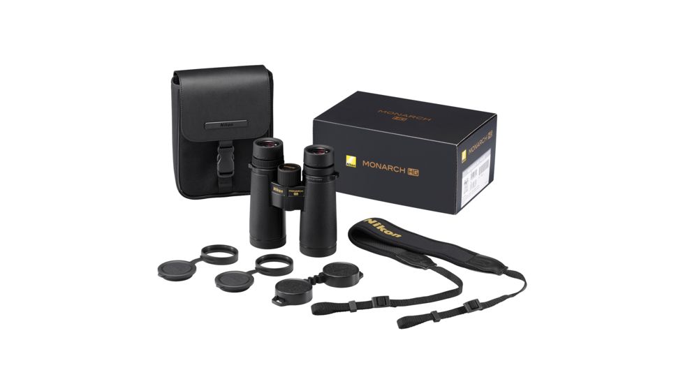 Nikon MONARCH High Grade 10x42 Binoculars, Black 16028