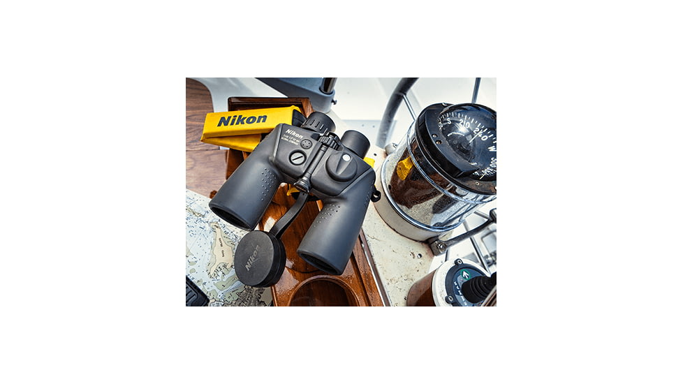 Nikon OceanPro CF 7x50mm Global Compass Binoculars, Black, 16026