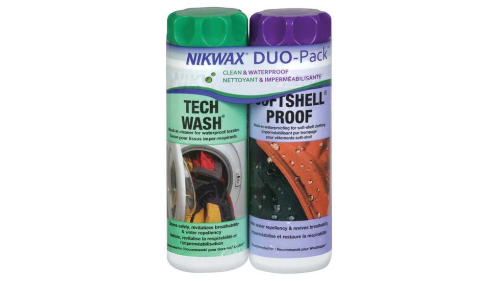 Nikwax Tech Wash/Softshell Proof - Twin Pack