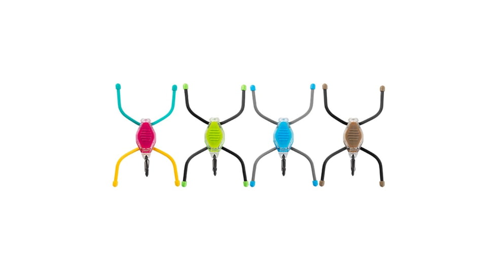 Nite Ize BugLit Micro Flashlight, Red/Teal/Yellow, BGT02-10-R7