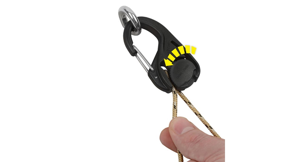 Nite Ize CamJam Cord Tightener, Black, Small, NCJ-01-R3