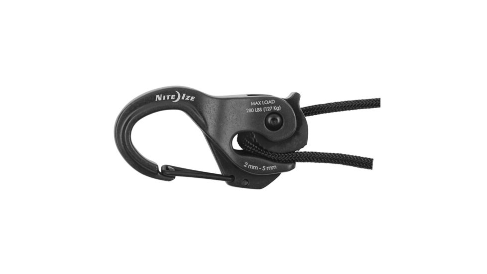 Nite Ize CamJam XT Aluminum Rope Tightener,Black,Large NCJLA-01-R3