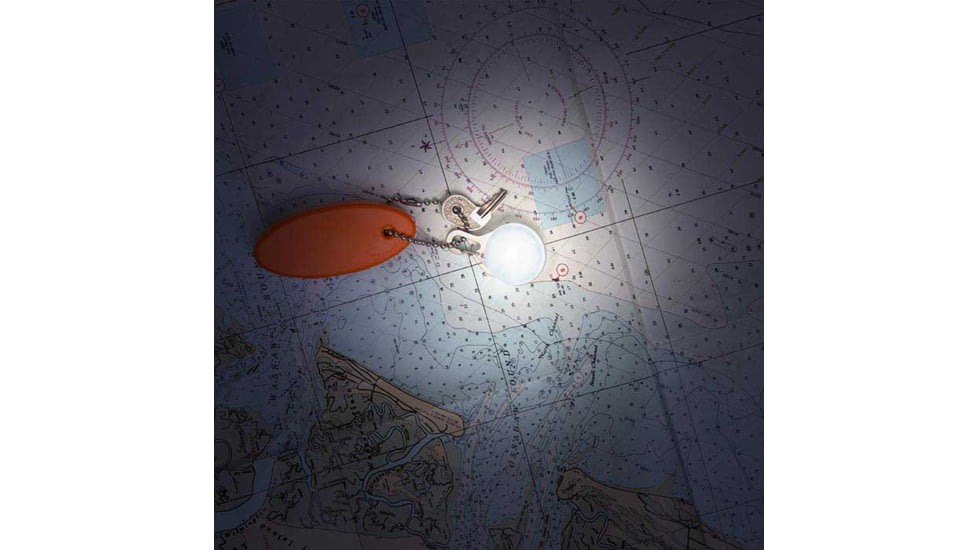 Nite Ize Carabiner Light, White/Black Gates, MSL-02-R6