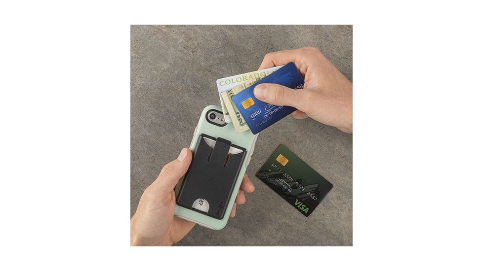 Nite Ize CashBack Phone Wallet, Black CBPW-01-R7