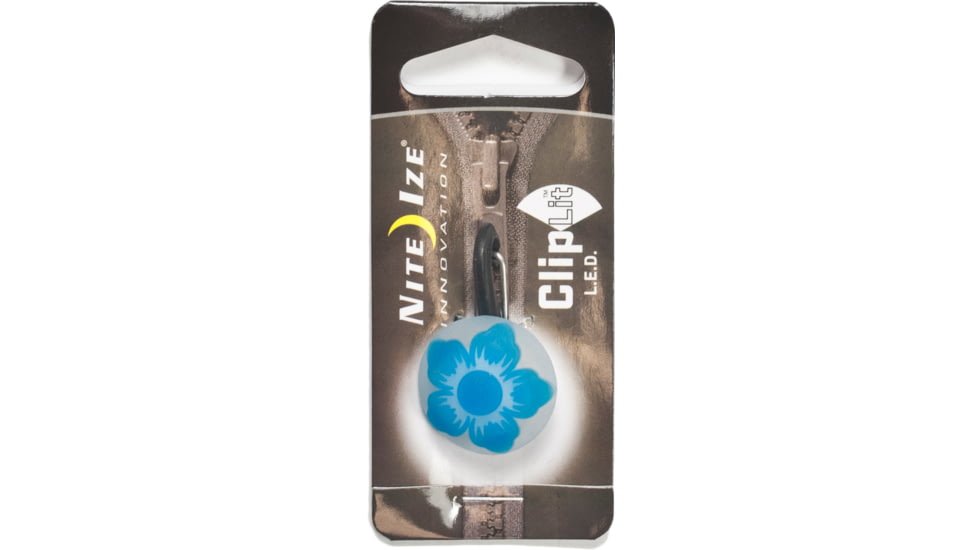 Nite Ize ClipLit Designs - Blue Wild Flower NCLS02-03-03FL