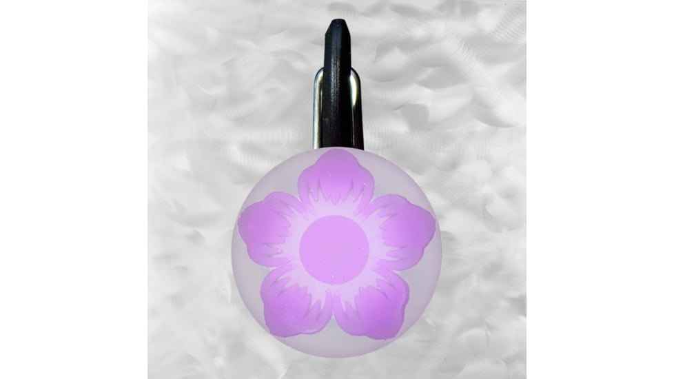 Nite Ize ClipLit Designs - Fuchsia Wild Flower/White NCLS02-03-23FL