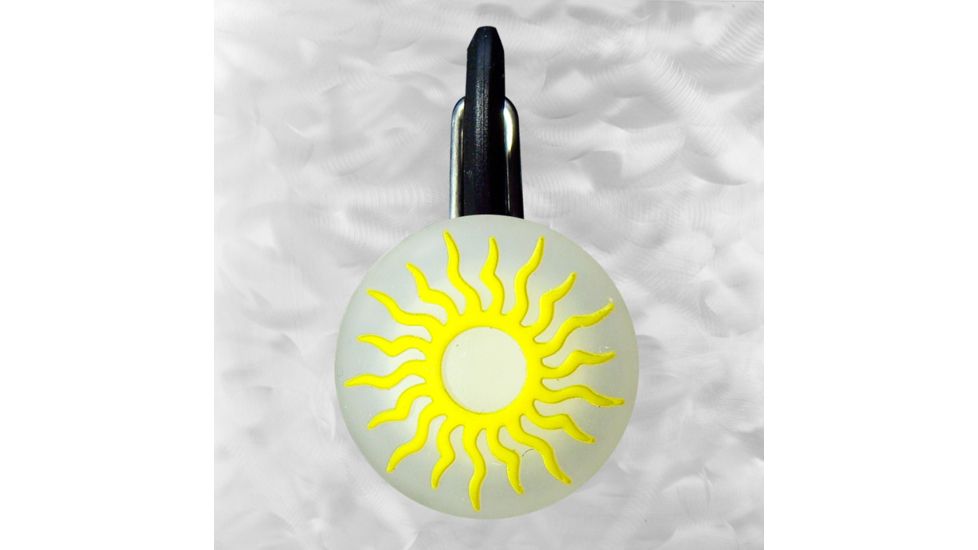 Nite Ize ClipLit Designs - Yellow Sun/White NCLS02-03-16SU