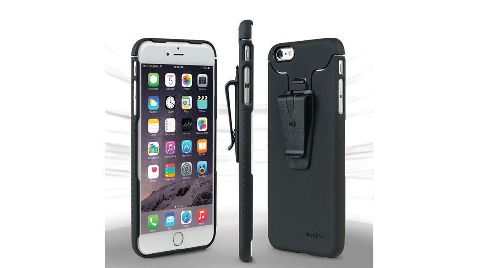 Nite Ize Connect Case for iPhone 6 Plus,Black CNTI6P-01-R8