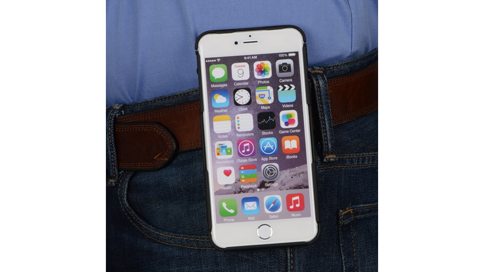 Nite Ize Connect Case for iPhone 6 Plus,Black CNTI6P-01-R8