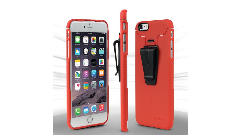 Nite Ize Connect Case for iPhone 6 Plus,Red CNTI6P-10-R8