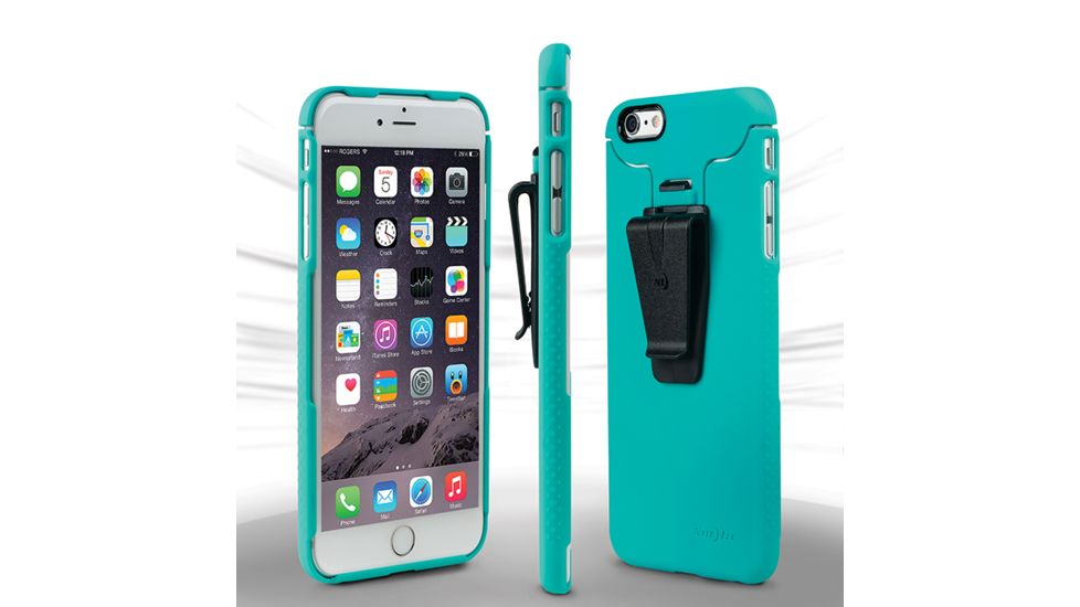 Nite Ize Connect Case for iPhone 6 Plus,Teal CNTI6P-36-R8