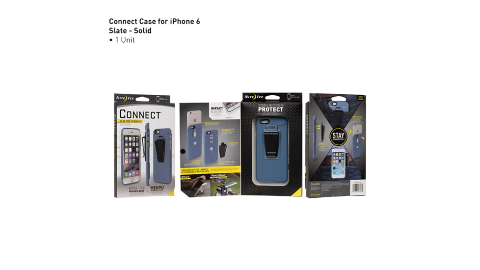 Nite Ize Connect Case for iPhone 6,Slate CNTI6-27-R8