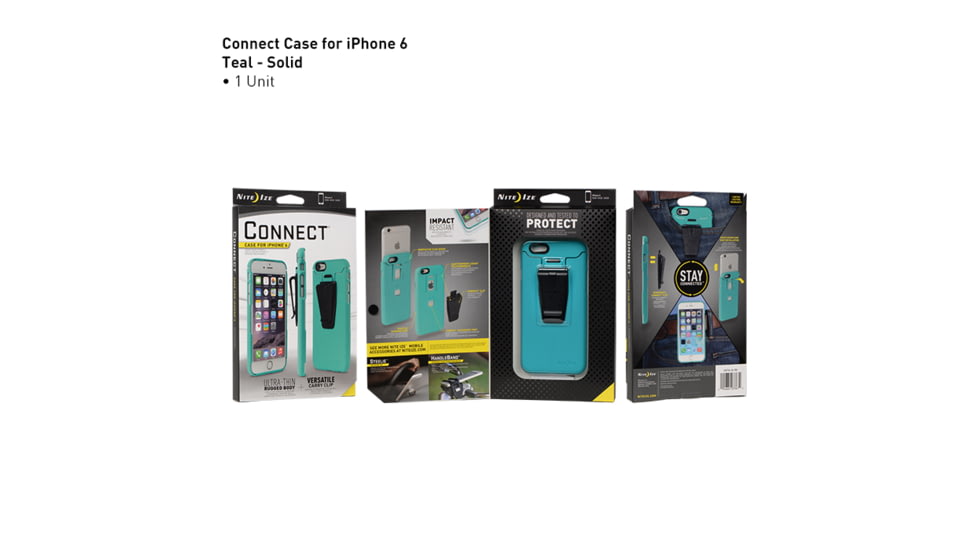 Nite Ize Connect Case for iPhone 6,Teal CNTI6-36-R8