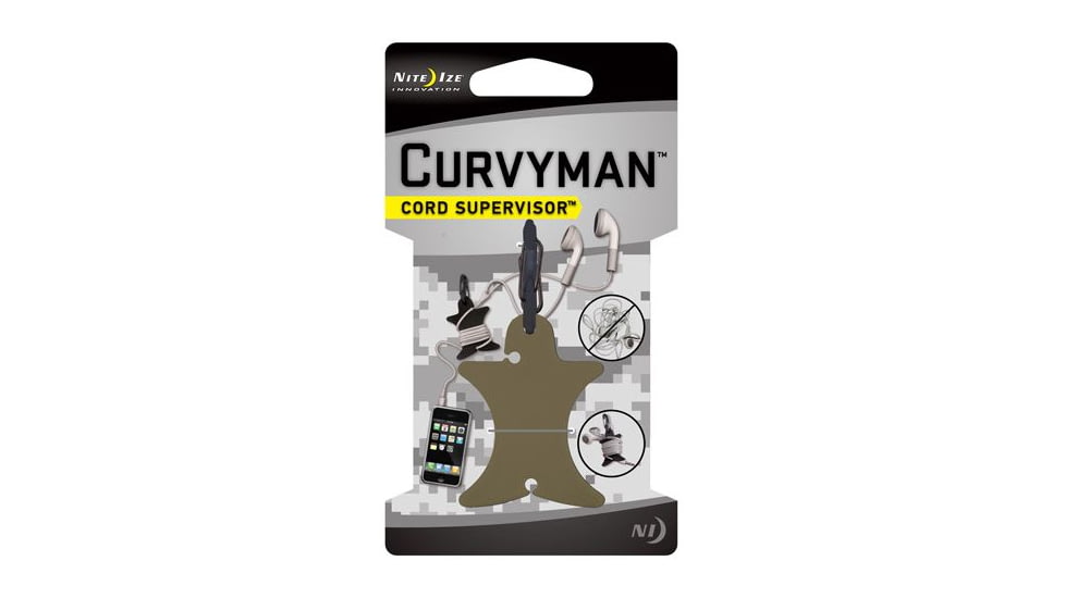Nite Ize Curvyman Coyote Brown