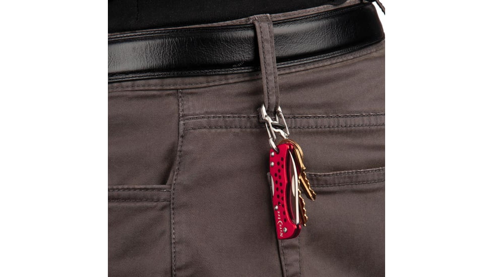 Nite Ize DoohicKey Key Chain Knife, Red, KMTK-10-R7