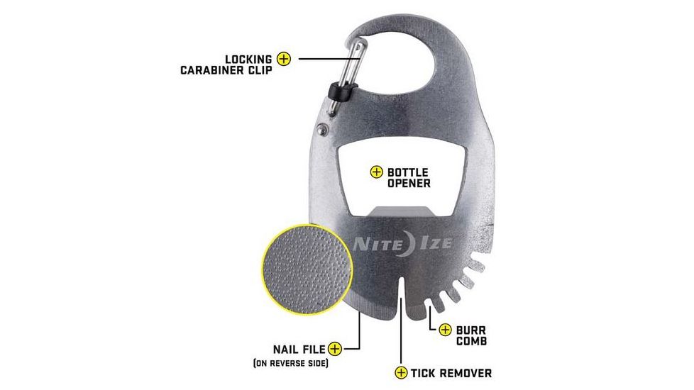 Nite Ize DoohicKey Pet Tool, Stainless KMTDT-11-R6