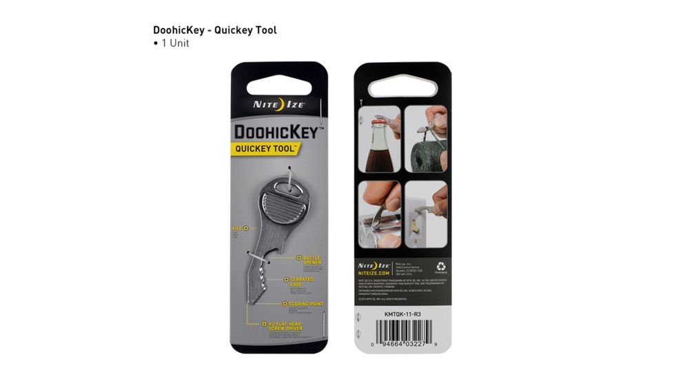 Nite Ize DoohicKey QuicKey Multi-Tool KMTQK-11-R3