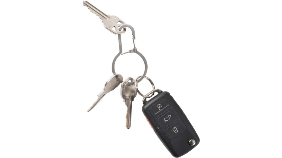 Nite Ize Dualpass Dual Chamber Key Ring - DDK-11-R3