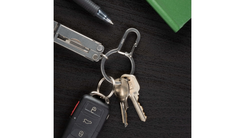 Nite Ize Dualpass Dual Chamber Key Ring - DDK-11-R3
