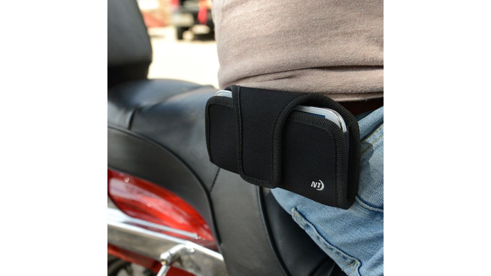 Nite Ize Fits All Horizontal Phone Case, Black, XL, CCSFXL-01-R3