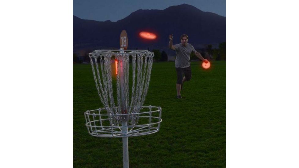 Nite Ize Flashflight Disc Golf LED Target Light Red FGBM-10-R6