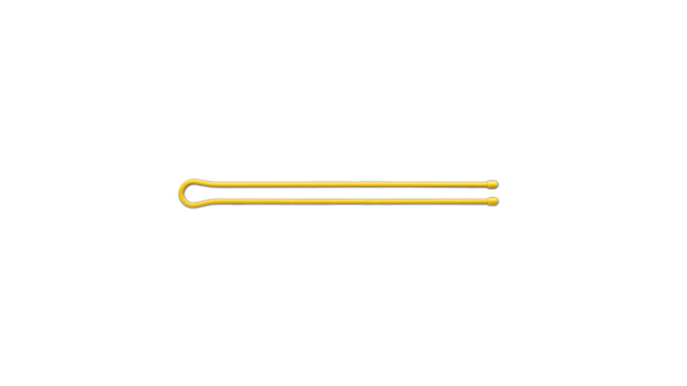 Nite Ize Gear Bendable Tie, 32in - Yellow, 2 Pack - GT32-2PK-16