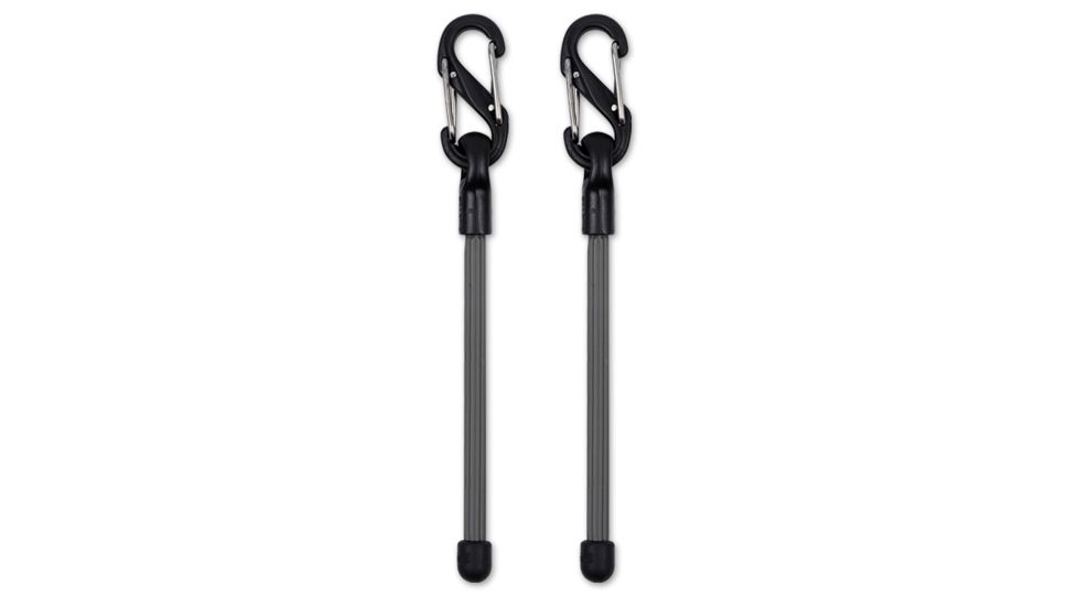 Nite Ize Gear Tie Clippable Twist Tie, Black, Pack of 2 GLZ-01-2R7