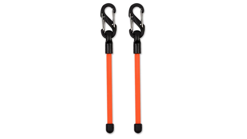 Nite Ize Gear Tie Clippable Twist Tie, Bright Orange, Pack of 2 GLZ-31-2R7