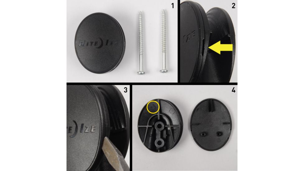 Nite Ize Gear Tie Dockable Twist Tie 12in,Black GLK12-01-R3