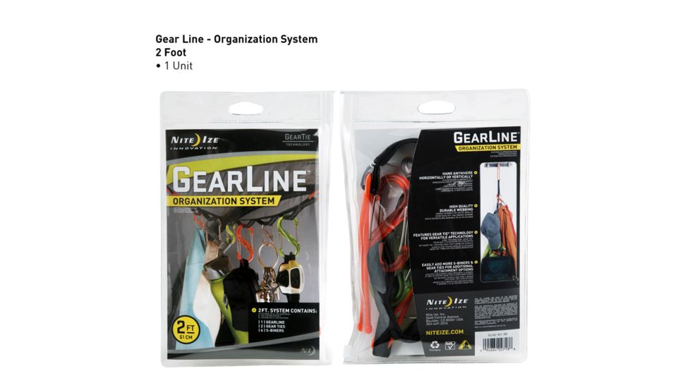 Nite Ize GearLine - 4ft, Tactical GLN4-M2-R8