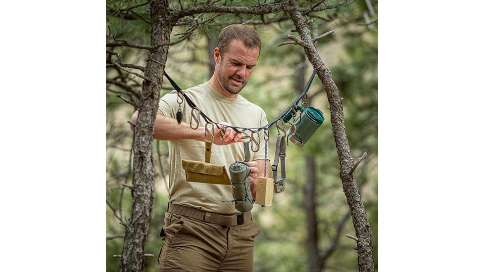 Nite Ize GearLine GLN4-29-R8 Corda In Nylon Coyote 4: Fissaggio Versatile Per Attrezzature, Da Appendere