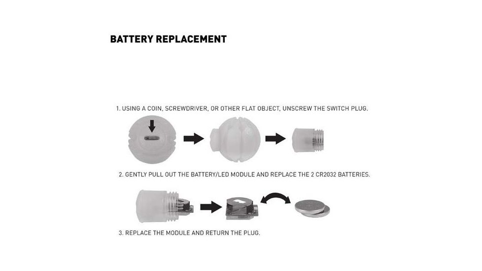 Nite Ize GlowStreak LED Ball Disc-O GSB-07-R7
